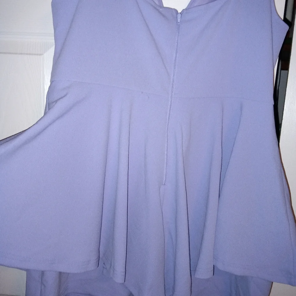 Fashion Nova Adina romper periwinkle lavender - Picture 10 of 10